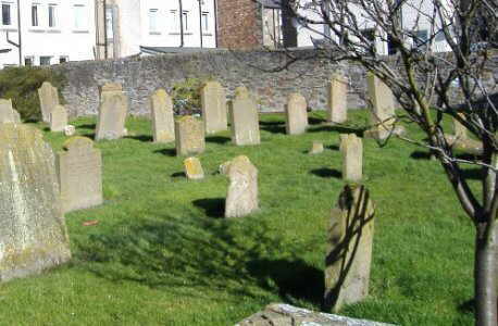 Old Burial Ground at Broughty Ferry, Dundee, Scotland